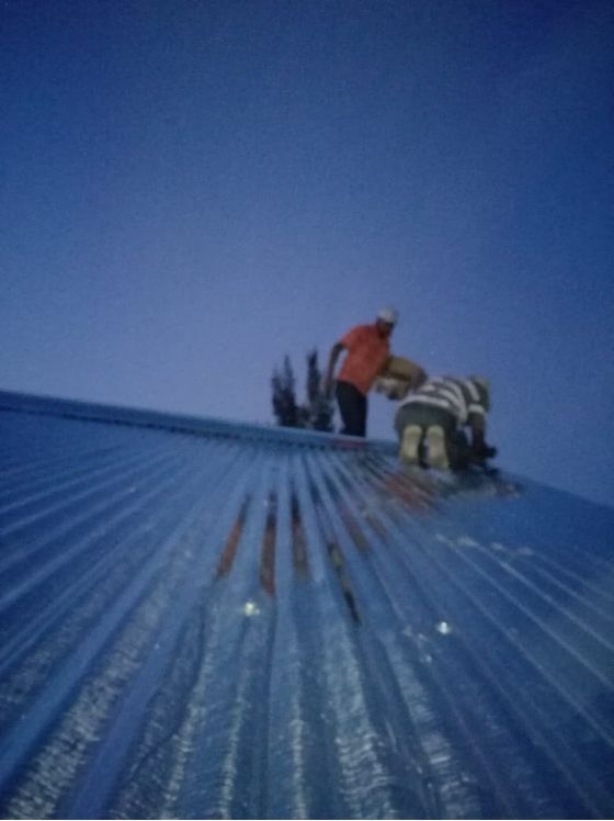 Tseleni 2018 – Team on the roof